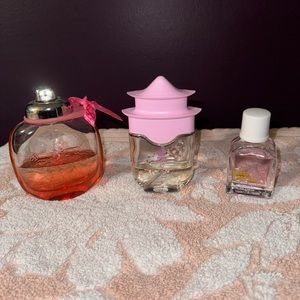 Perfume Bundle!!  Coach Floral Blush, Haiku Flower & Hollister Mango & Hibiscus!